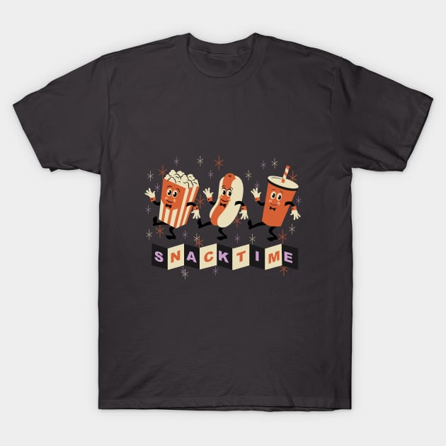 SNACK TIME T-Shirt by richhwalsh